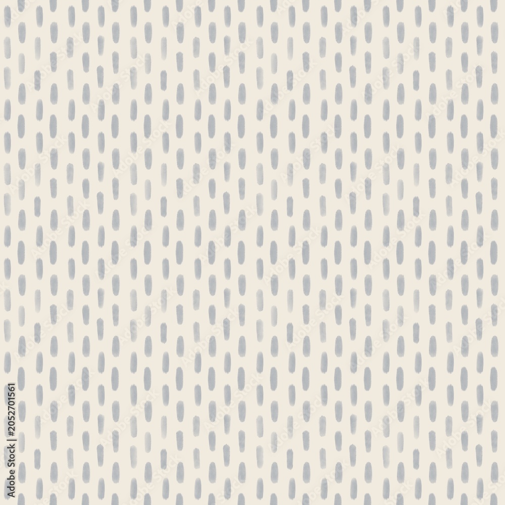 Fototapeta premium Minimal Painterly Dash Repeat Pattern in Soft Blue