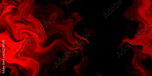 Foto An abstract background of fiery red and orange burning flames creates a hot, bla