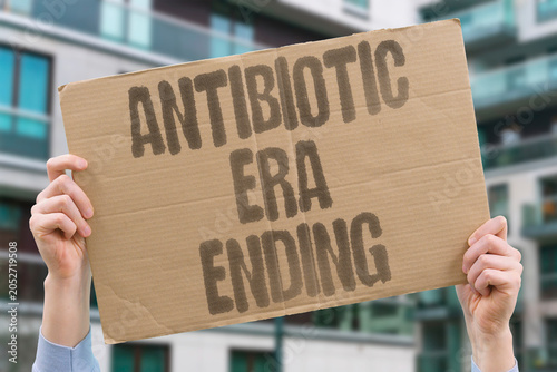 Foto "Antibiotic era ending" Age of miracle drugs concluding