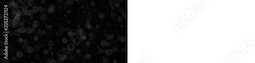Subtle white floating dust specks and soft bokeh spots over transparent grid for realistic overlay composition.