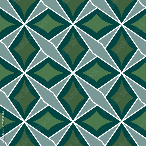 Modern geometric seamless pattern with abstract diamond motifs. Clean and stylish repeatable background suitable for fabric prints, wrapping paper, digital scrapbooking, and web design.