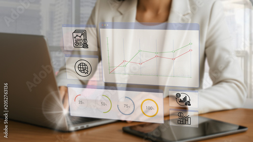Photos Business leaders are planning investments, finance, and digital technology
