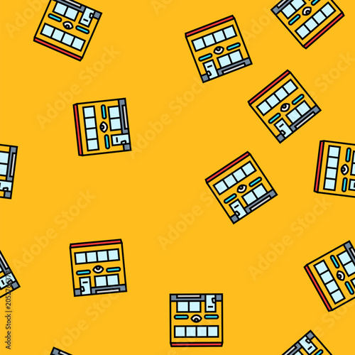 Fotografija clinic optometry vision eye vector seamless pattern clinic optometry vision eye