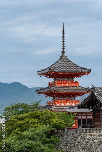 Kyoto Kiyomizu-dera five-story pagoda