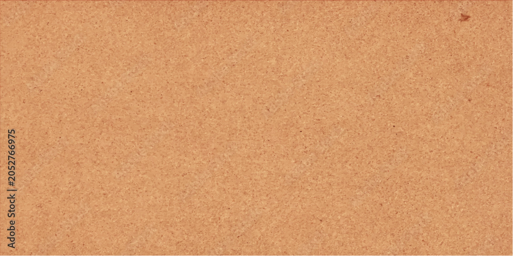Fototapeta premium A blank and textured brown cardboard background with a rough vintage kraft paper pattern on its empty corrugated surface