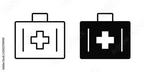 First aid box icon