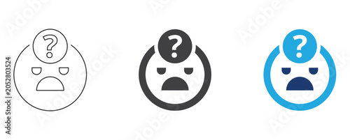 Foto Uncertainty Icon