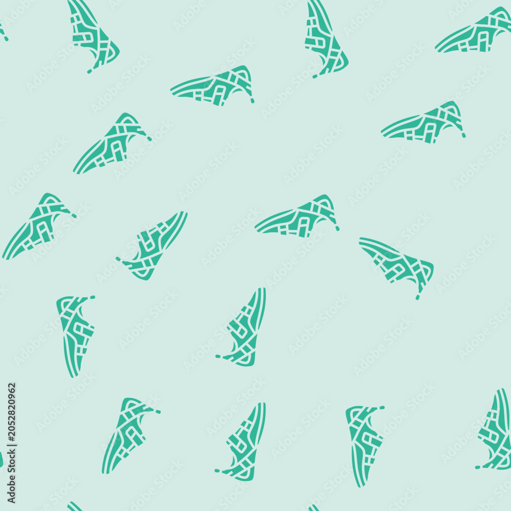 Obraz premium shoes rock climbing vector glyph seamless pattern shoes rock climbing sign illustration