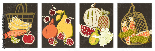 Vegetables and fruits 2