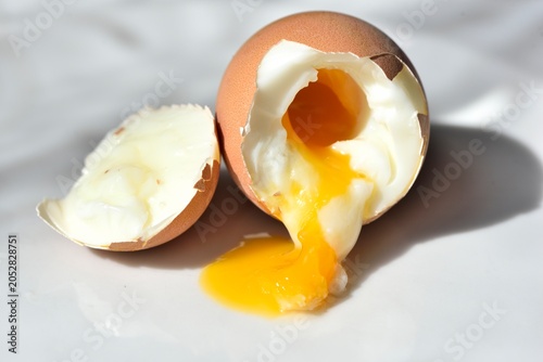 Fotografía Oeuf mollet en coupe