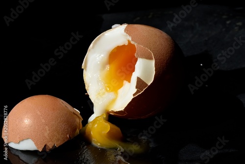 Fotografía Oeuf mollet en coupe