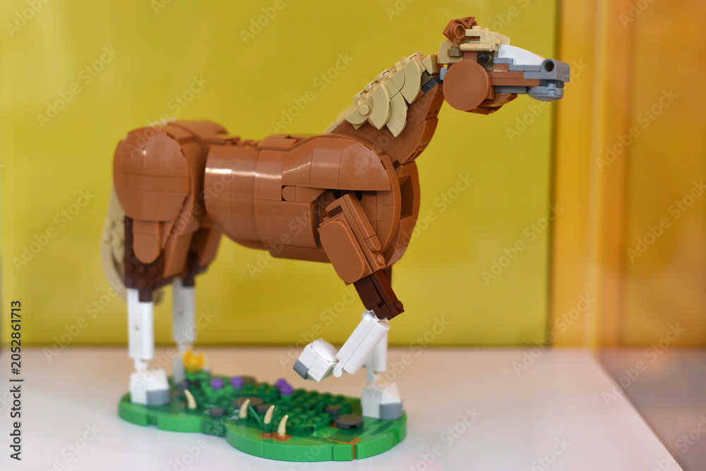 Obraz premium LEGO horse