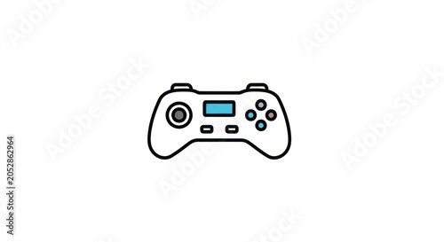 A simple line drawing game controller.