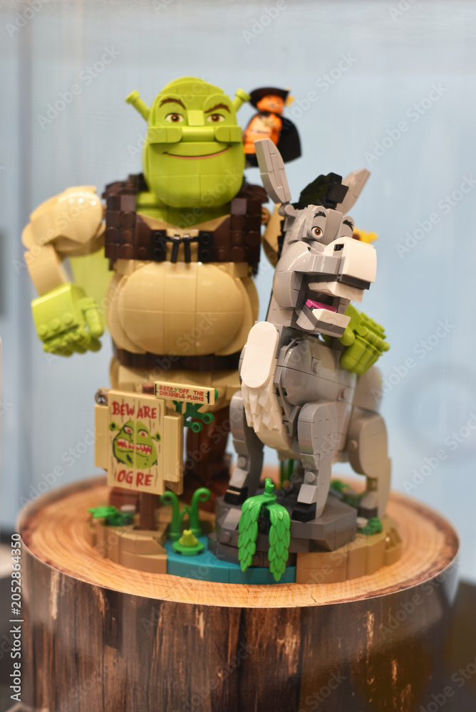Obraz premium LEGO Shrek
