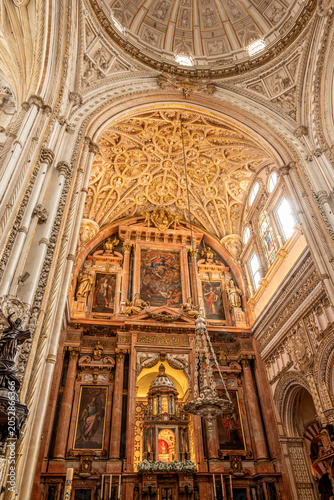 High altar of Cordoba Mosque-Cathedral.