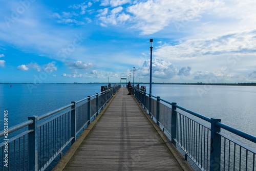 Bad Wendorf,  Wismar, Seebrücke