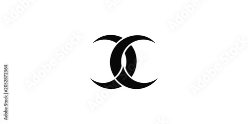 Interlocking Crescent Moons Symbol