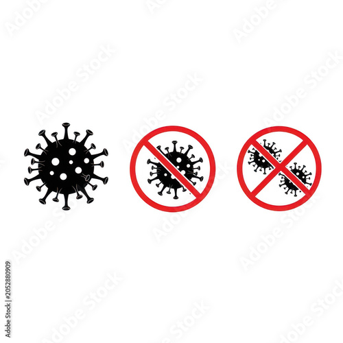 No mosquitoes and ticks sign with crossed out insects