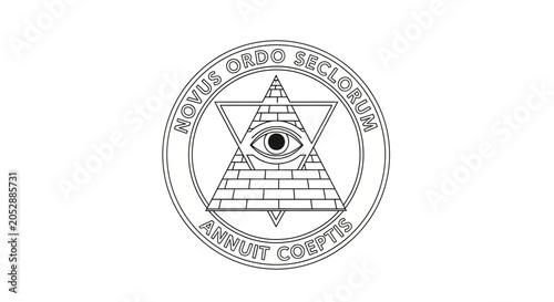 Foto All Seeing Eye Of Providence Symbol 1.