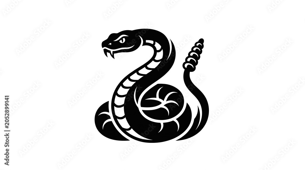 Fototapeta premium Vector Snake Logo