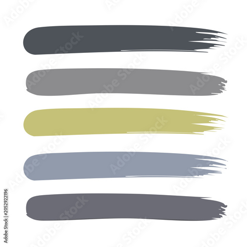 Horizontal brush strokes in watercolor style