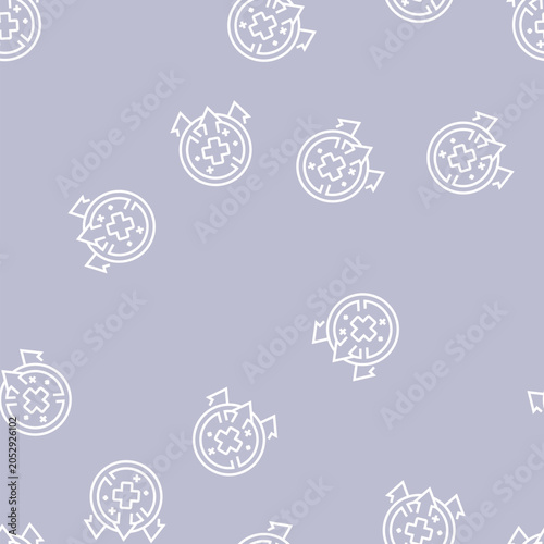 Φωτογραφία illness, poverty problem vector line seamless pattern illness, poverty problem s