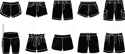 Foto Collection of various shorts styles and designs