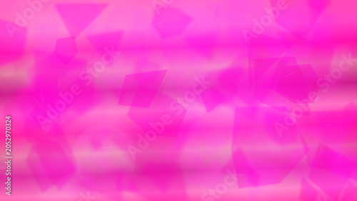Vibrant Pink Geometric Pattern Background