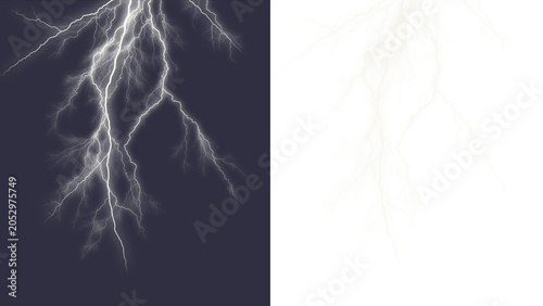 Fotografija Streak Lightnings - Storm