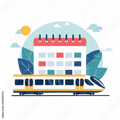 Train Travel Schedule Planning