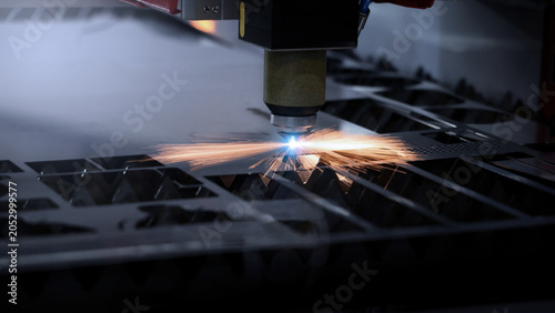 Foto Laser cutting machine