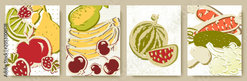 Vegetables and fruits 3