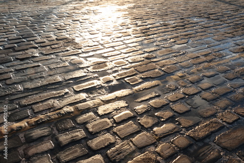 old stone pavement