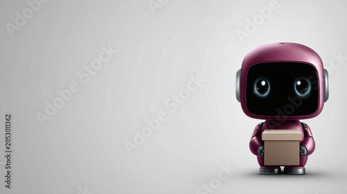 Dibujo infantil de un robot