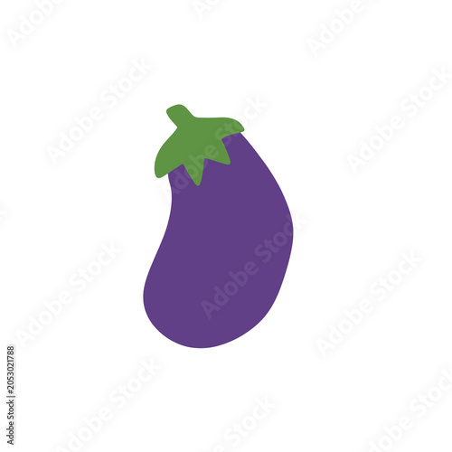  Purple Eggplant Vegetable Clipart PNG