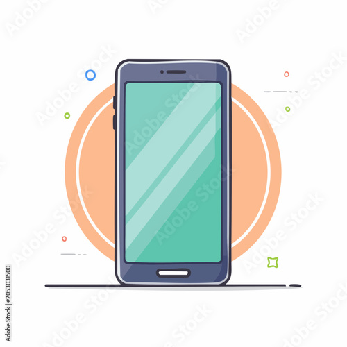 Modern Smartphone Illustration