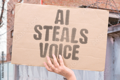 Photography "AI steals voice" Synthetic audio impersonates without consent