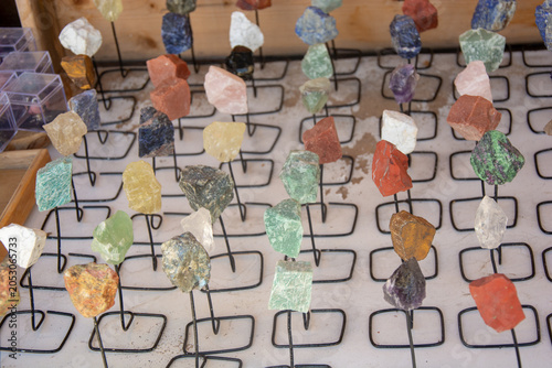 Colorful Mineral Collection Showcasing Earth’s Natural Beauty and Diversity