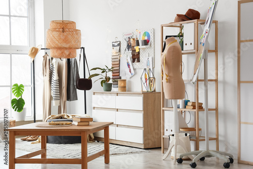 Interior of fashion designe...