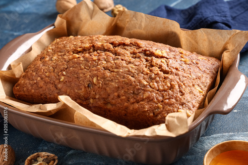 Baking tray with delicious ...