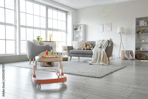 Interior of living room wit...