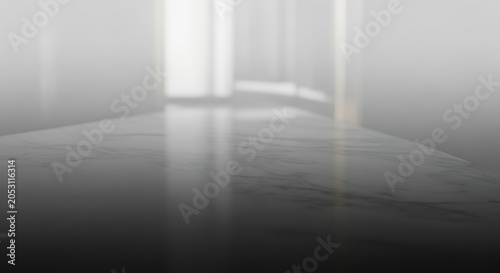 Abstract grayscale background with subtle light and shadow play, creating a minimalist and modern aesthetic.