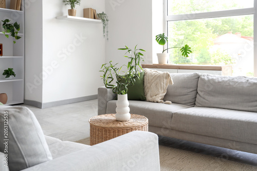 Interior of stylish living ...