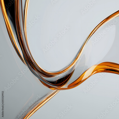 Glass Abstract minimal wallpaper, clean composition