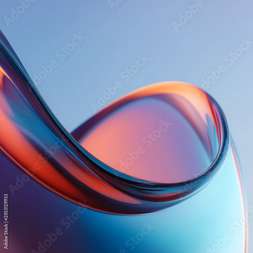 Glass Abstract minimal wallpaper, abstract colorful background