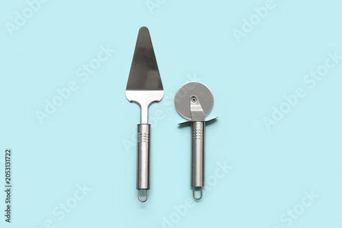 Stainless steel spatula and...