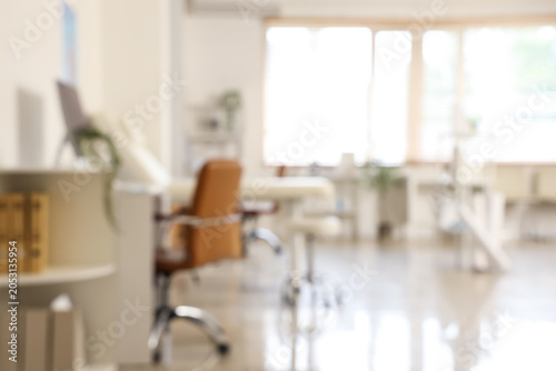 Light interior of doctor's ...