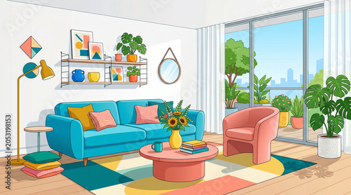 modern living room