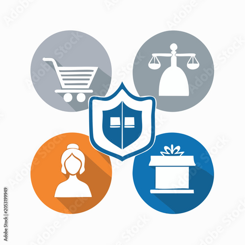 Business Security and Protection Icons