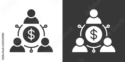 Photography Consortium Icon Set Vector Collection Isolated In Black And White